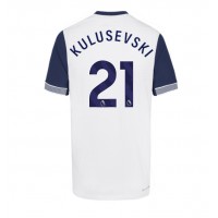 Tottenham Hotspur Dejan Kulusevski #21 Domáci futbalový dres 2024-25 Krátky Rukáv